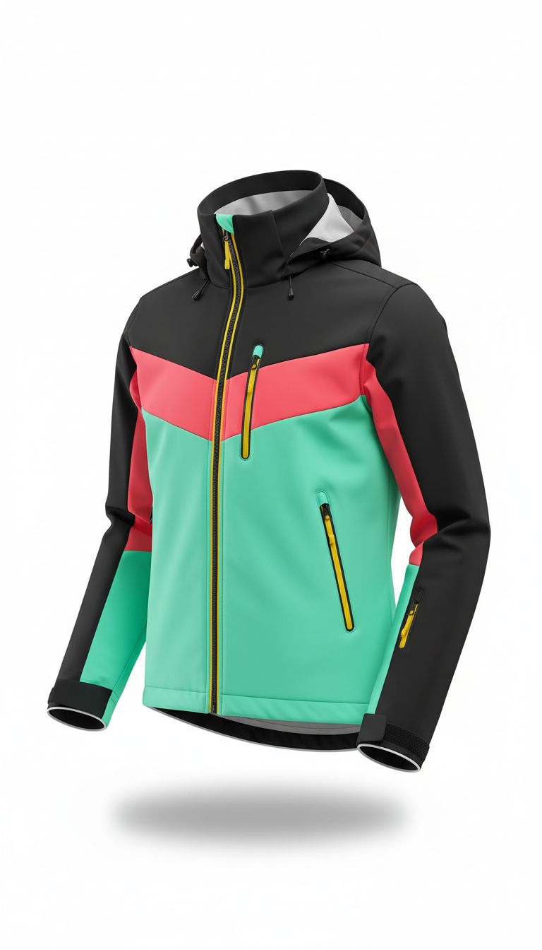 Vivid Mint Technical Jacket